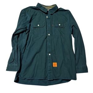 Men's LEVI”s Teal Button-Up Shirt